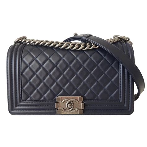 prix sac chanel boy en boutique|Chanel leather handbags.